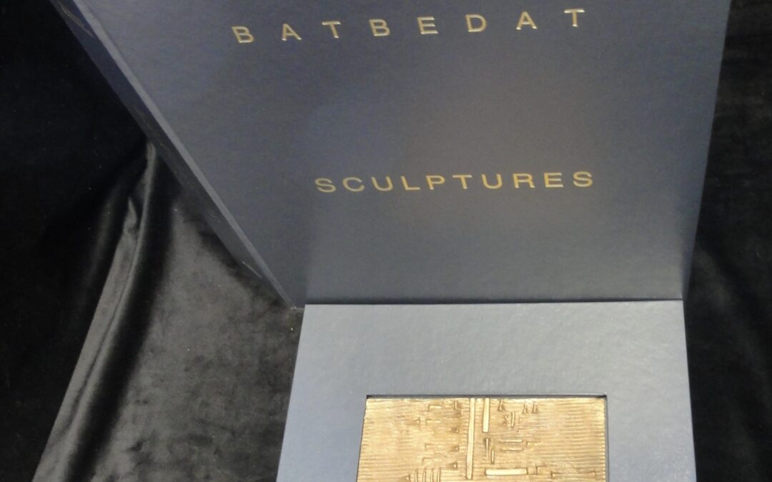 Sculptures, Vincent Batbedat, exemplaire de tête, Monographie